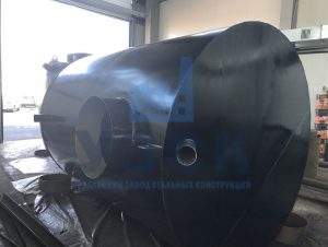 Резервуар горизонтальный стальной наземный в Миассе
