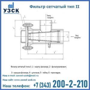 Фильтр сетчатый ФС по Т-ММ-11-2003 в Миассе