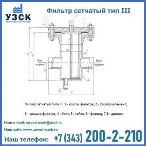 Фильтр сетчатый ФС по Т-ММ-11-2003 в Миассе